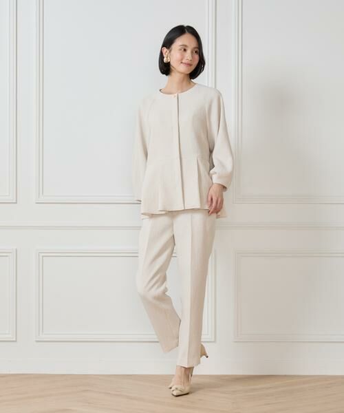 7-IDconcept / セブンアイディーコンセプト スラックス・ドレスパンツ | フクレジャカード センタープレスパンツ | 詳細6