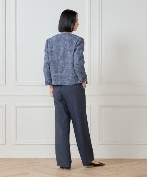 7-IDconcept / セブンアイディーコンセプト スラックス・ドレスパンツ | 《大きいサイズ》デニムライクワイドパンツ | 詳細12