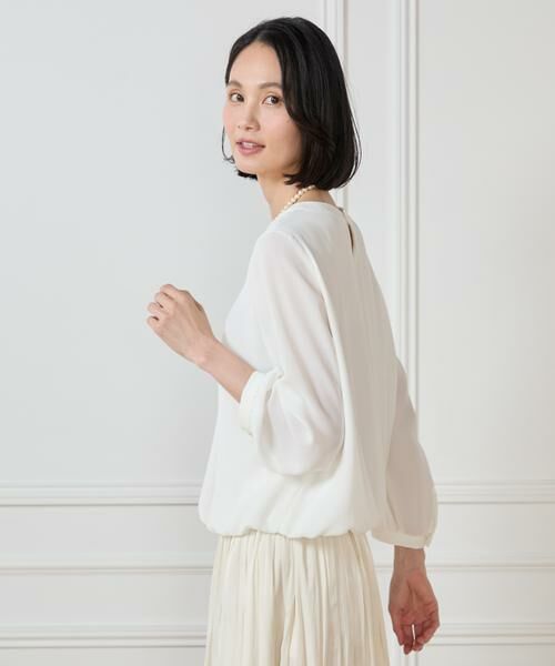 7-IDconcept / セブンアイディーコンセプト シャツ・ブラウス | フロントタックブラウス | 詳細20