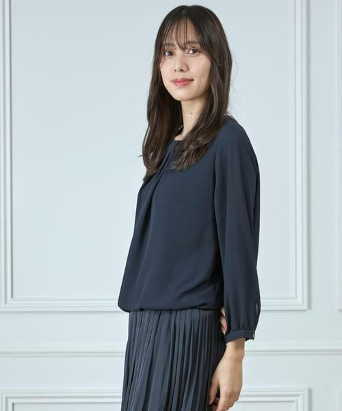 7-IDconcept / セブンアイディーコンセプト シャツ・ブラウス | フロントタックブラウス | 詳細19