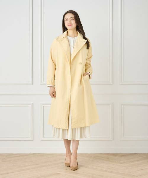 7-IDconcept / セブンアイディーコンセプト トレンチコート | ナイロンタッサートレンチコート | 詳細11
