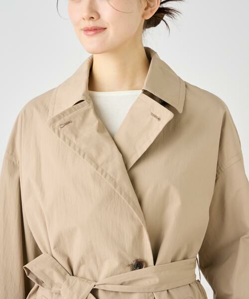 7-IDconcept / セブンアイディーコンセプト トレンチコート | ナイロンタッサートレンチコート | 詳細13