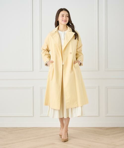 7-IDconcept / セブンアイディーコンセプト トレンチコート | 《大きいサイズ》ナイロンタッサートレンチコート | 詳細23