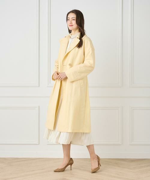 7-IDconcept / セブンアイディーコンセプト トレンチコート | 《大きいサイズ》ナイロンタッサートレンチコート | 詳細25