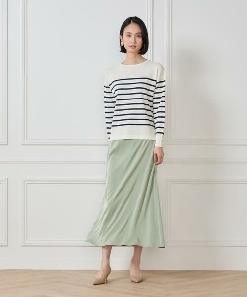 7-IDconcept / セブンアイディーコンセプト ニット・セーター | ボーダーニットプルオーバー | 詳細3