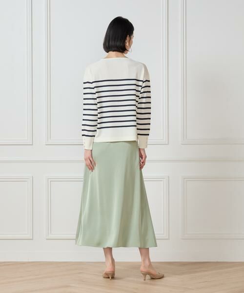 7-IDconcept / セブンアイディーコンセプト ニット・セーター | ボーダーニットプルオーバー | 詳細5