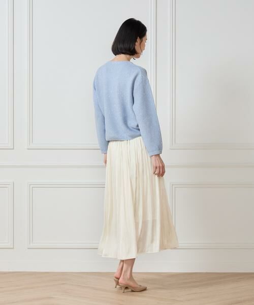 7-IDconcept / セブンアイディーコンセプト ニット・セーター | 《大きいサイズ》スパンコールニット | 詳細5