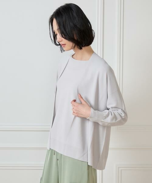 7-IDconcept / セブンアイディーコンセプト カーディガン・ボレロ | ホールガーメントカーディガン《Cuoo PLUS》 | 詳細14