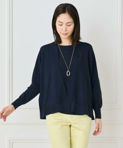 7-IDconcept / セブンアイディーコンセプト カーディガン・ボレロ | 《大きいサイズ》 ホールガーメントカーディガン《Cuoo PLUS》