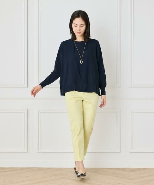 7-IDconcept / セブンアイディーコンセプト カーディガン・ボレロ | 《大きいサイズ》 ホールガーメントカーディガン《Cuoo PLUS》 | 詳細11