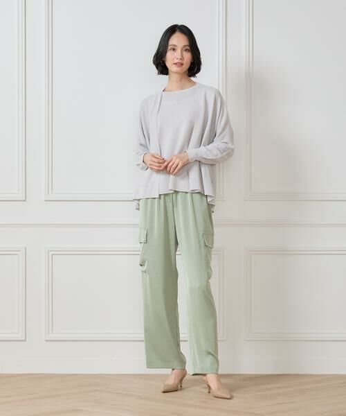 7-IDconcept / セブンアイディーコンセプト カーディガン・ボレロ | 《大きいサイズ》 ホールガーメントカーディガン《Cuoo PLUS》 | 詳細2