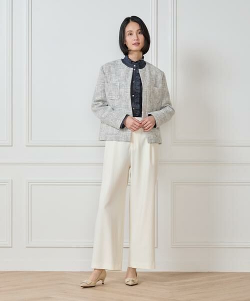 7-IDconcept / セブンアイディーコンセプト シャツ・ブラウス | デニム調フリルシャツ | 詳細6