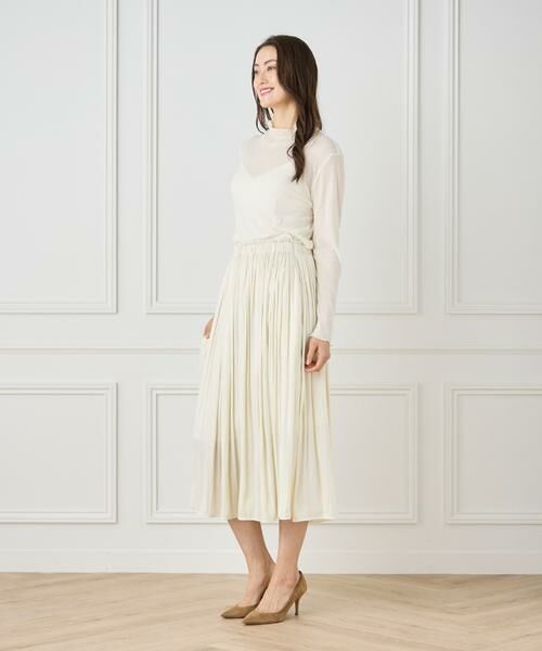 7-IDconcept / セブンアイディーコンセプト カットソー | 《大きいサイズ》シアーハイネックプルオーバー | 詳細8