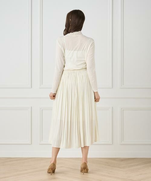 7-IDconcept / セブンアイディーコンセプト カットソー | 《大きいサイズ》シアーハイネックプルオーバー | 詳細9