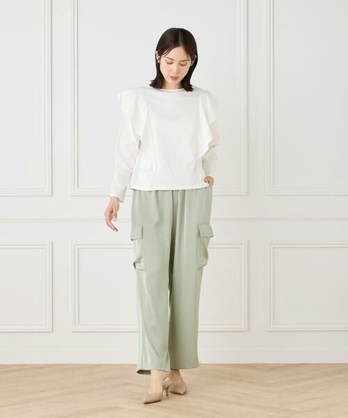 7-IDconcept / セブンアイディーコンセプト Tシャツ | フレアー切替プルオーバー | 詳細7