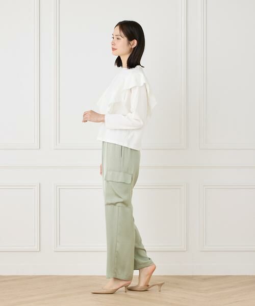 7-IDconcept / セブンアイディーコンセプト Tシャツ | フレアー切替プルオーバー | 詳細8