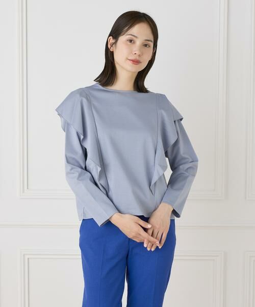 7-IDconcept / セブンアイディーコンセプト Tシャツ | フレアー切替プルオーバー | 詳細26