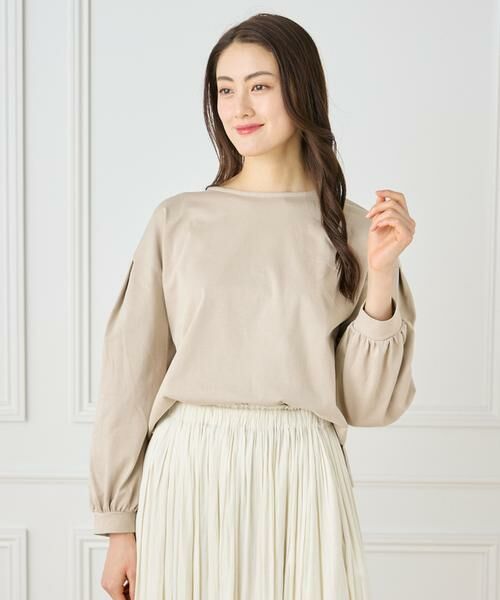 7-IDconcept / セブンアイディーコンセプト Tシャツ | 《大きいサイズ》ボリューム袖プルオーバー | 詳細1