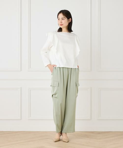 7-IDconcept / セブンアイディーコンセプト Tシャツ | 《大きいサイズ》フレアー切替プルオーバー | 詳細19