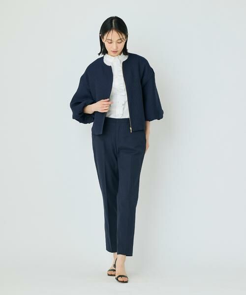 7-IDconcept / セブンアイディーコンセプト ノーカラージャケット | バルーンスリーブJQブルゾン | 詳細3