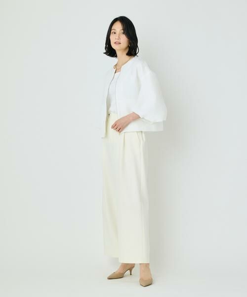 7-IDconcept / セブンアイディーコンセプト ノーカラージャケット | バルーンスリーブJQブルゾン | 詳細8