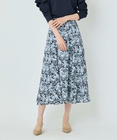 7-IDconcept / セブンアイディーコンセプト ミニ・ひざ丈スカート | 《大きいサイズ》切り替えマーメイドスカート