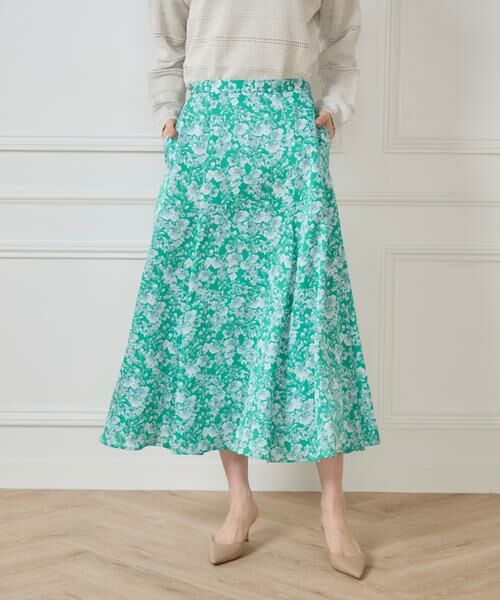 7-IDconcept / セブンアイディーコンセプト ミニ・ひざ丈スカート | 《大きいサイズ》切り替えマーメイドスカート | 詳細20