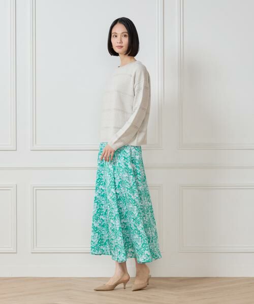 7-IDconcept / セブンアイディーコンセプト ミニ・ひざ丈スカート | 《大きいサイズ》切り替えマーメイドスカート | 詳細14