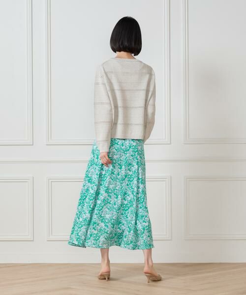 7-IDconcept / セブンアイディーコンセプト ミニ・ひざ丈スカート | 《大きいサイズ》切り替えマーメイドスカート | 詳細16