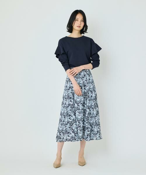 7-IDconcept / セブンアイディーコンセプト ミニ・ひざ丈スカート | 《大きいサイズ》切り替えマーメイドスカート | 詳細17