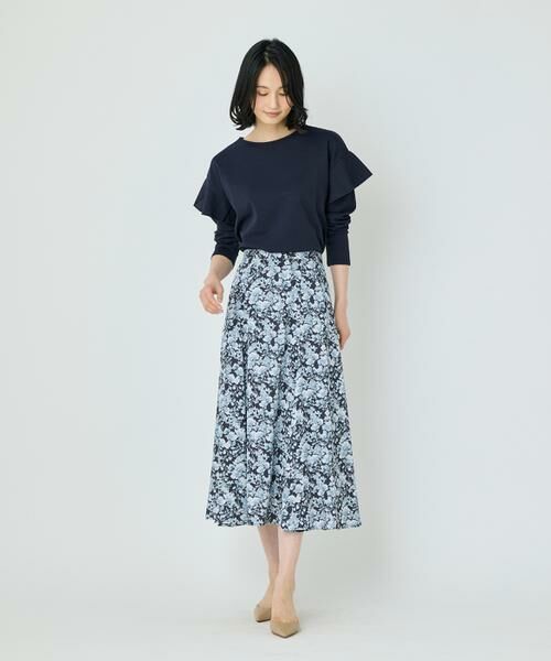 7-IDconcept / セブンアイディーコンセプト ミニ・ひざ丈スカート | 《大きいサイズ》切り替えマーメイドスカート | 詳細18