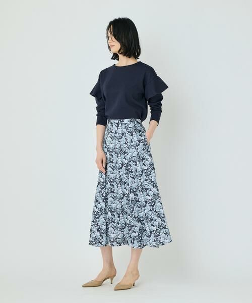 7-IDconcept / セブンアイディーコンセプト ミニ・ひざ丈スカート | 《大きいサイズ》切り替えマーメイドスカート | 詳細19