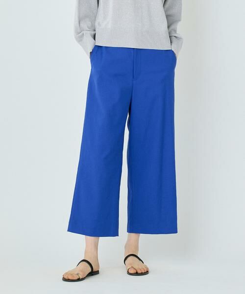 7-IDconcept / セブンアイディーコンセプト ショート・ハーフ・半端丈パンツ | ワイドクロップトパンツ | 詳細1