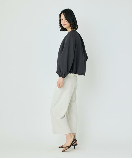 7-IDconcept / セブンアイディーコンセプト ショート・ハーフ・半端丈パンツ | ワイドクロップトパンツ | 詳細12