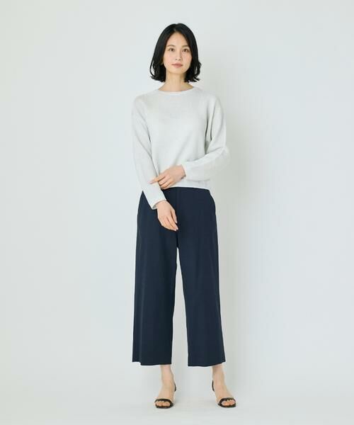 7-IDconcept / セブンアイディーコンセプト ショート・ハーフ・半端丈パンツ | ワイドクロップトパンツ | 詳細8