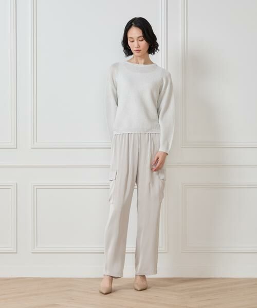 7-IDconcept / セブンアイディーコンセプト カーゴパンツ | サテンカーゴパンツ | 詳細10