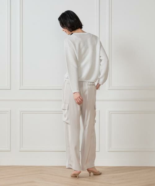 7-IDconcept / セブンアイディーコンセプト カーゴパンツ | サテンカーゴパンツ | 詳細12