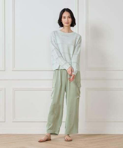 7-IDconcept / セブンアイディーコンセプト カーゴパンツ | サテンカーゴパンツ | 詳細4