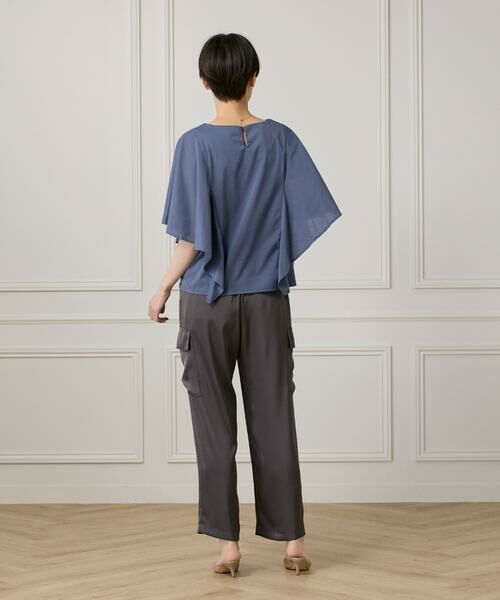 7-IDconcept / セブンアイディーコンセプト カーゴパンツ | サテンカーゴパンツ | 詳細9