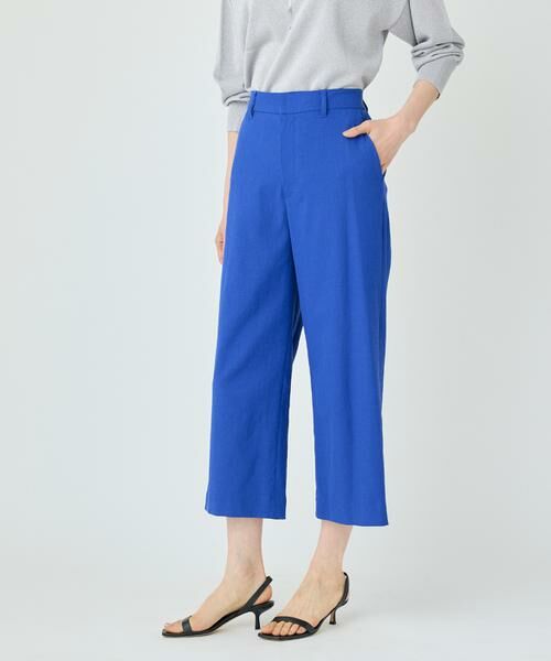 7-IDconcept / セブンアイディーコンセプト ショート・ハーフ・半端丈パンツ | 《大きいサイズ》ワイドクロップトパンツ | 詳細14