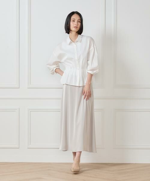 7-IDconcept / セブンアイディーコンセプト シャツ・ブラウス | ウエストシャーリングブラウス | 詳細3