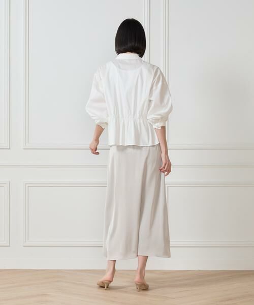7-IDconcept / セブンアイディーコンセプト シャツ・ブラウス | ウエストシャーリングブラウス | 詳細5