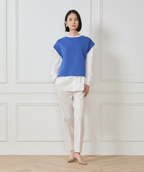 7-IDconcept / セブンアイディーコンセプト シャツ・ブラウス | バンドカラーブラウス | 詳細10