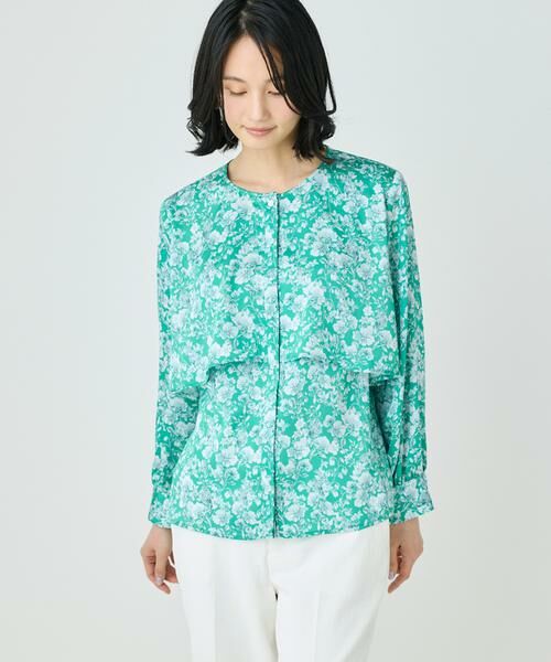 7-IDconcept / セブンアイディーコンセプト シャツ・ブラウス | ケープディテールブラウス | 詳細8