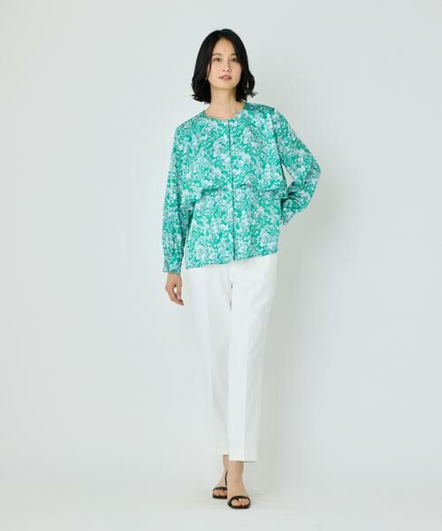 7-IDconcept / セブンアイディーコンセプト シャツ・ブラウス | ケープディテールブラウス | 詳細12