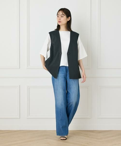 7-IDconcept / セブンアイディーコンセプト その他パンツ | Breezy Pink Pepper フルレングスデニムパンツ《Healthy DENIM》 | 詳細5