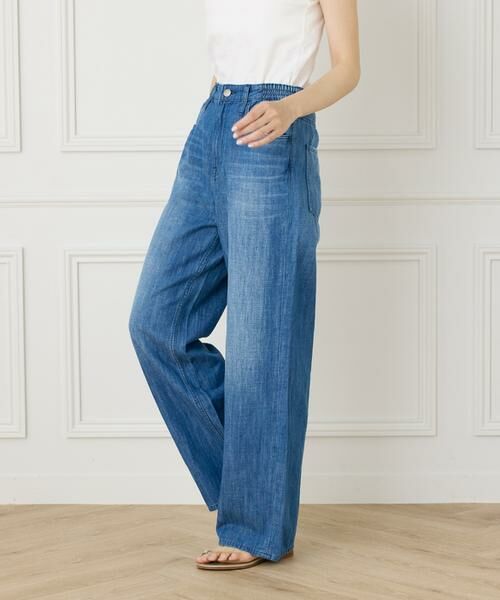 7-IDconcept / セブンアイディーコンセプト その他パンツ | Breezy Pink Pepper フルレングスデニムパンツ《Healthy DENIM》 | 詳細9