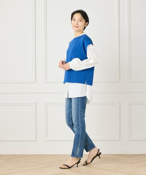 7-IDconcept / セブンアイディーコンセプト ニット・セーター | ノースリーブニットプルオーバー | 詳細13