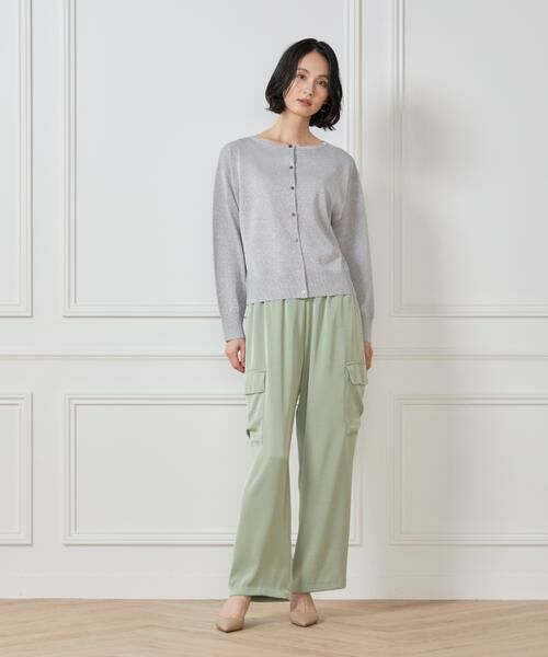 7-IDconcept / セブンアイディーコンセプト ニット・セーター | 《大きいサイズ》2WAYラメニット | 詳細2