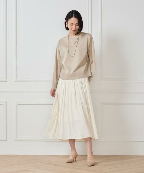 7-IDconcept / セブンアイディーコンセプト ニット・セーター | 《大きいサイズ》2WAYラメニット | 詳細7